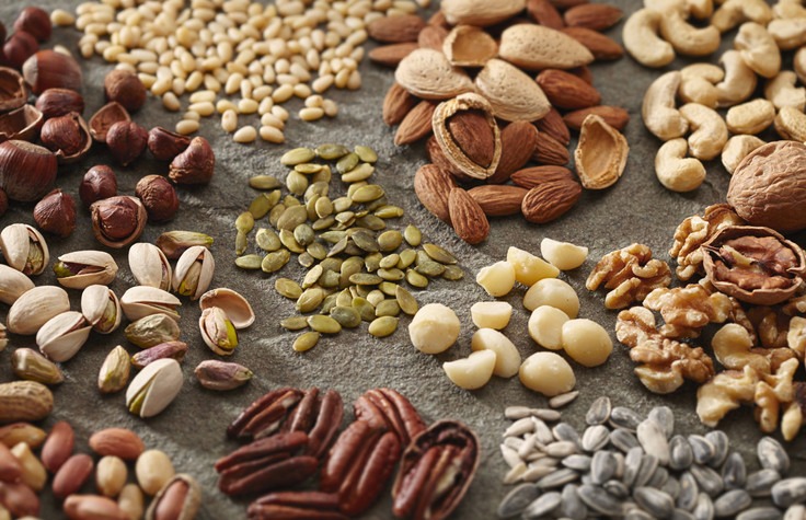 Health benefits of nuts and seeds