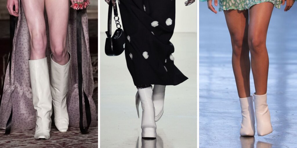 Fashion Trend - white boots