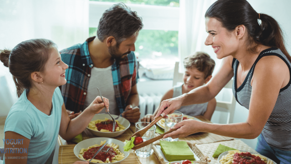 Overcome fussy eating - same food as the family