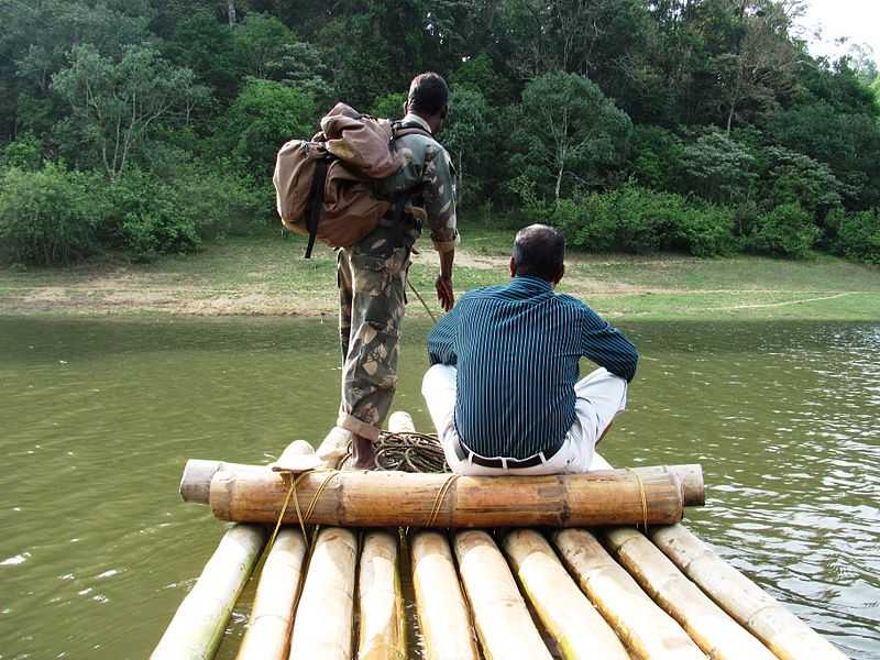 Bamboo Rafting Kerala
