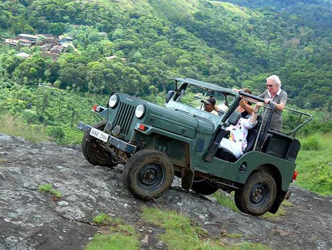 Munnar Jeep Safari Kerala